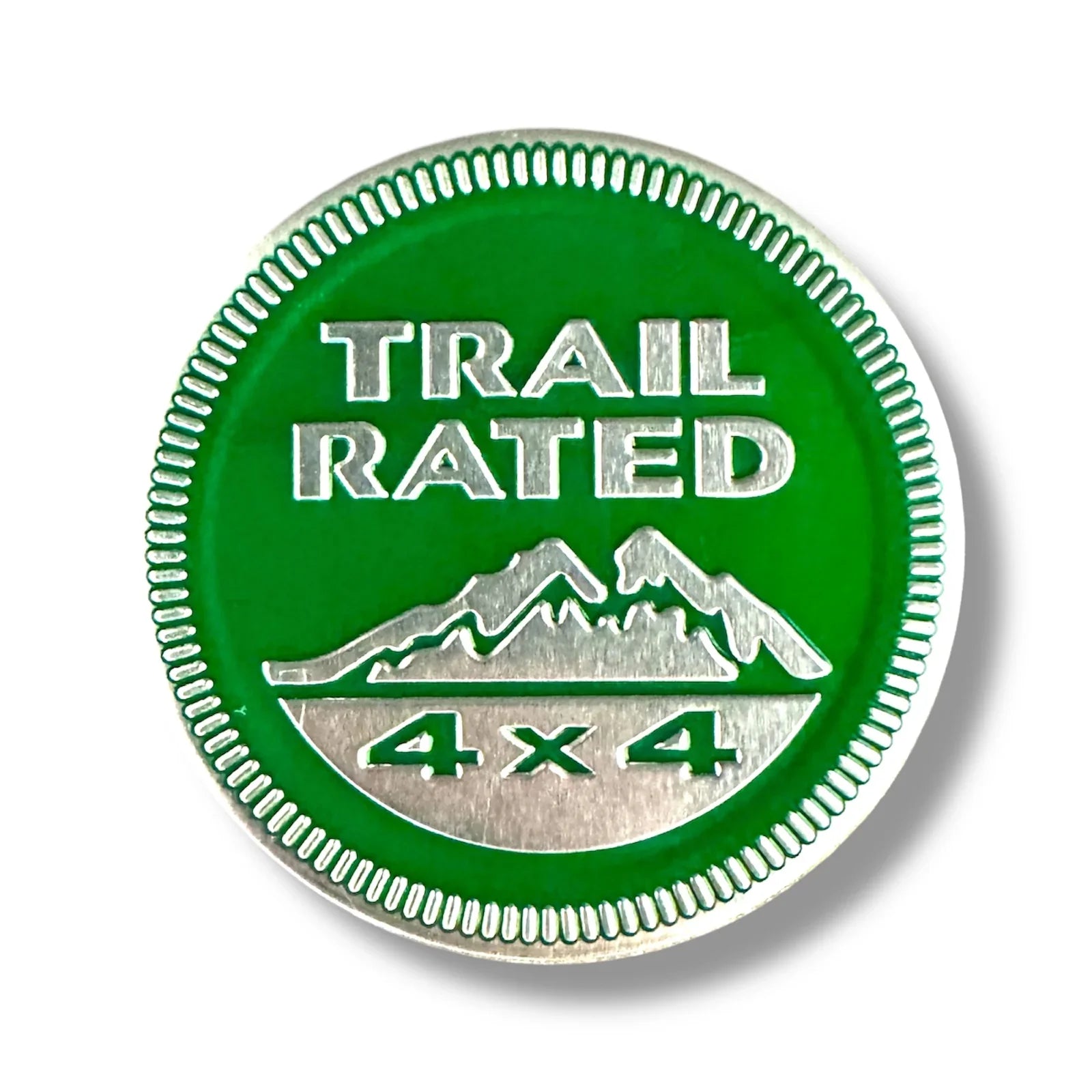 Trail Rated 4x4 Badge | for Jeep - Green image 0