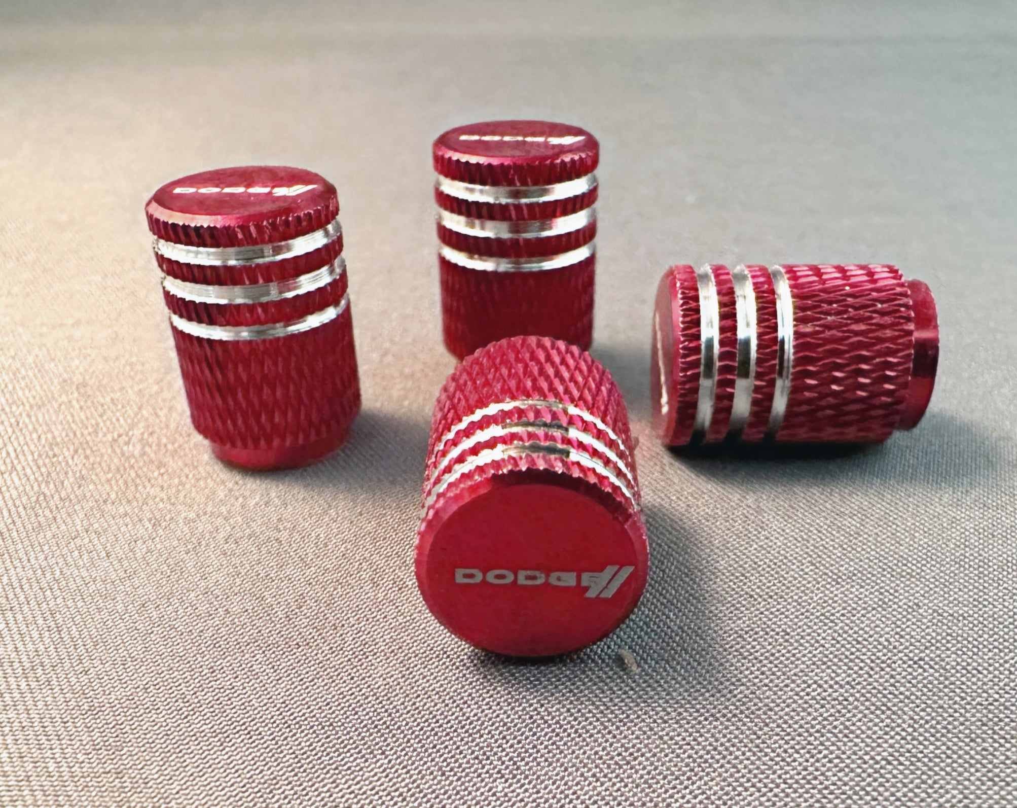 4x Tire Valve Caps | for Dodge image 1
