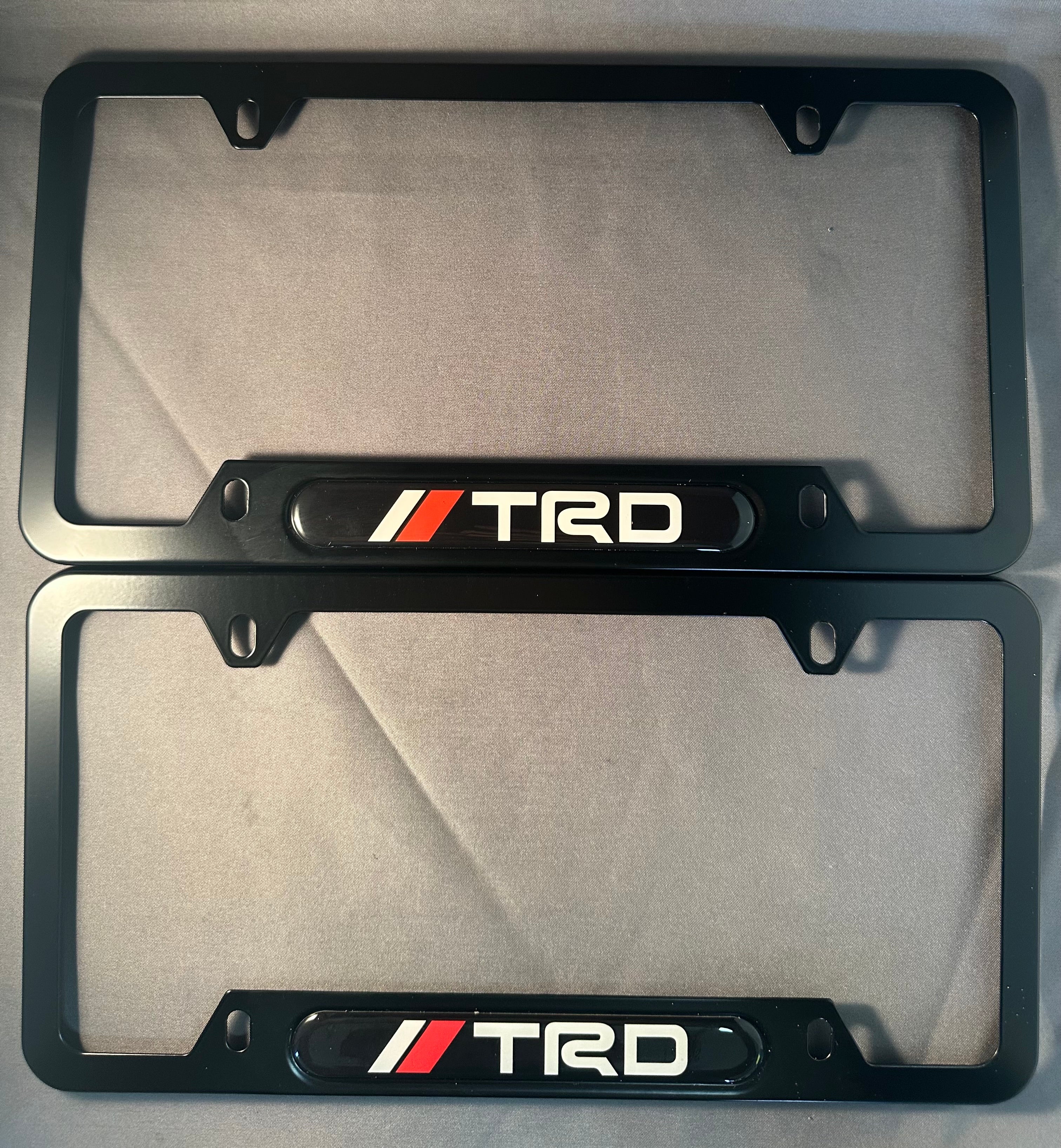 2x License Plate Holder | for Toyota TRD image 0