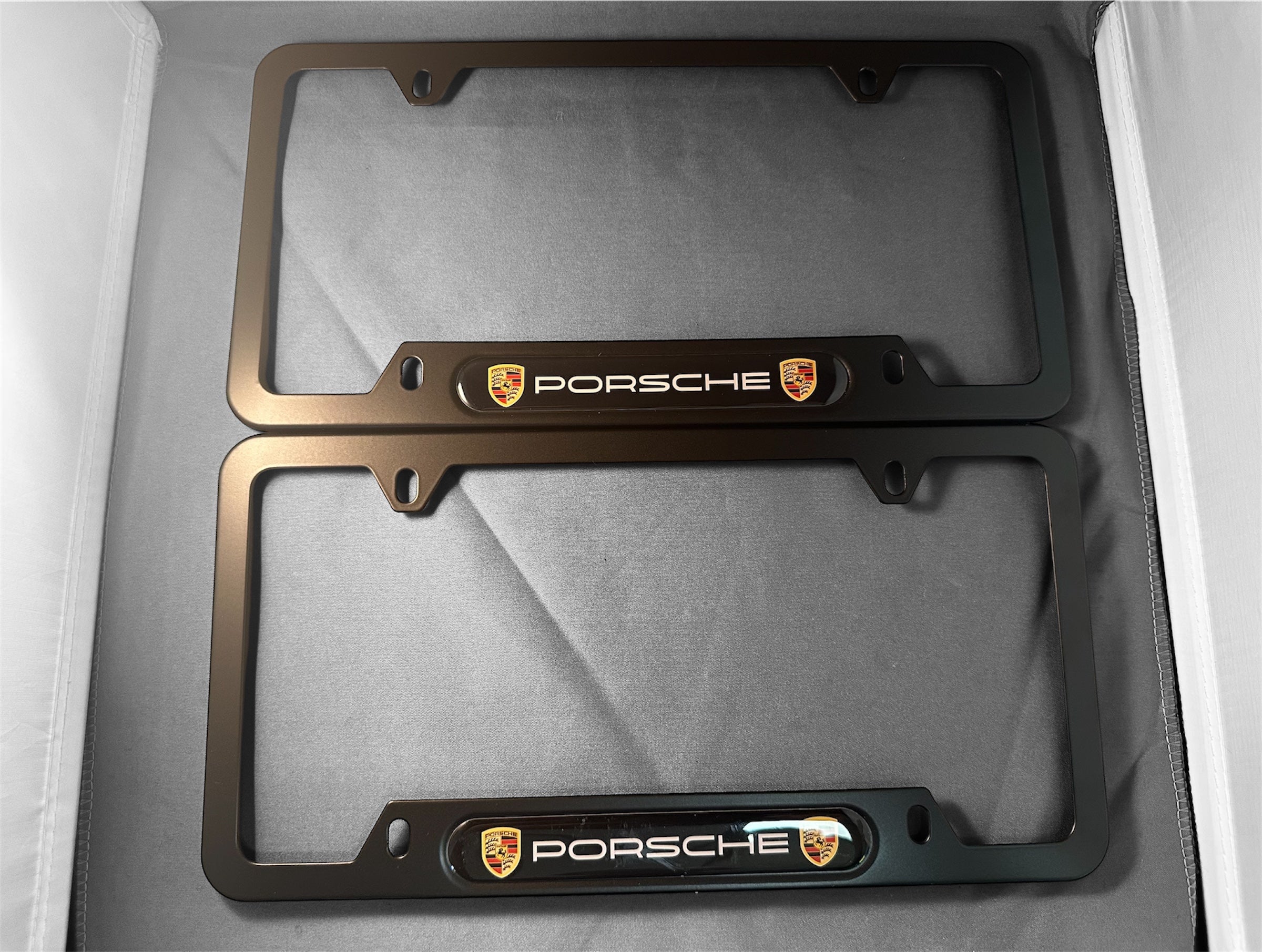 License Plate Holder Front/Back | for Porsche image 0
