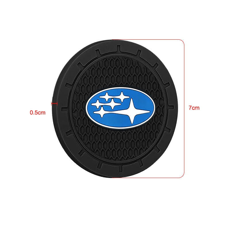 2x Cup Coasters | for Subaru image 1