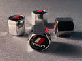 4x Chrome Tire Valve Caps | for Toyota TRD image 0