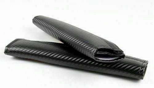 2x Seatbelt Cover Carbon Fiber Look | for Chevrolet image 1