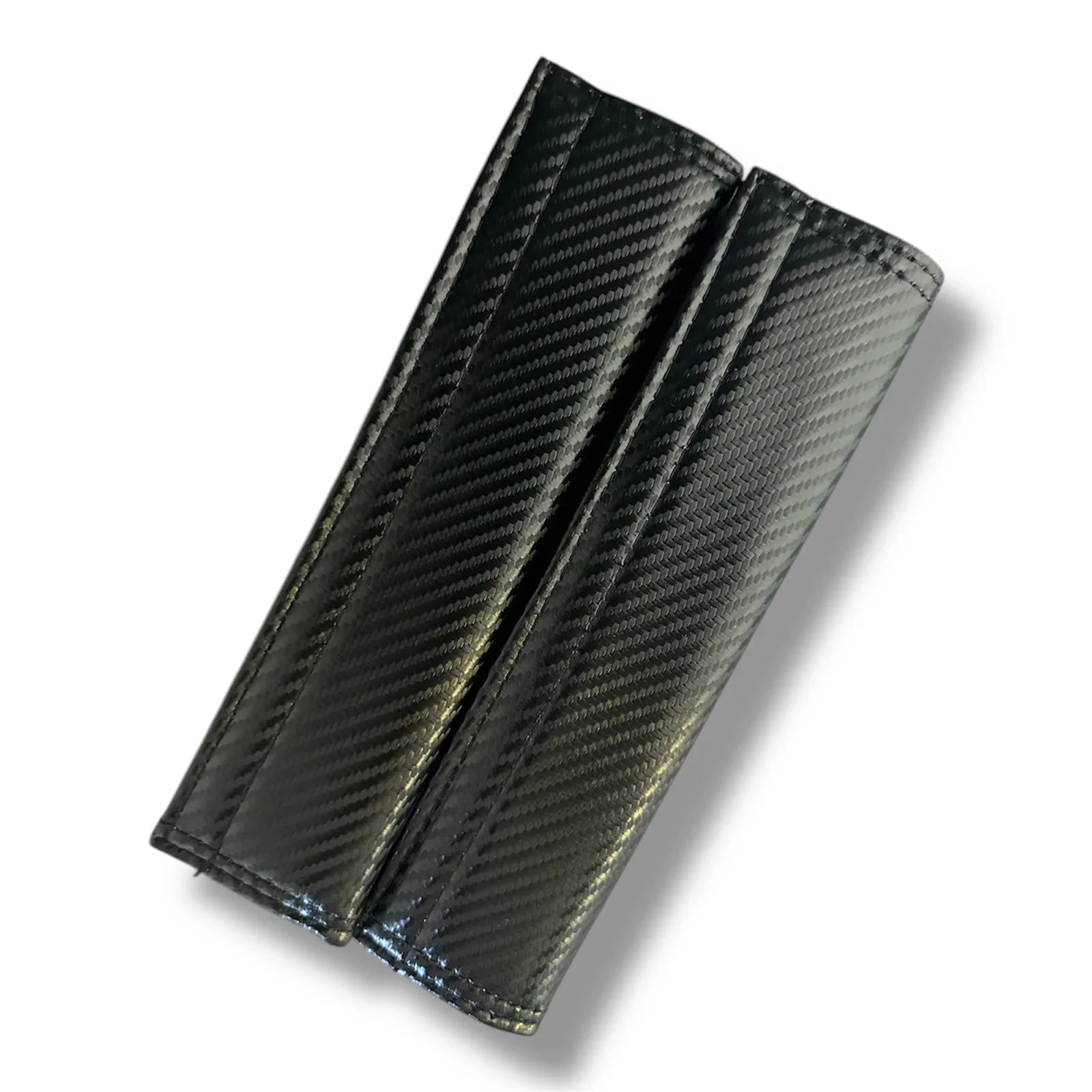 2x Seatbelt Covers Carbon Fiber Look | for Dodge Hellcat image 1