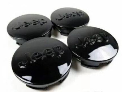 Black Center Wheel Caps | for Jeep image 0