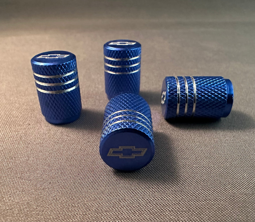 4x Tire Valve Caps | for Chevrolet image 2