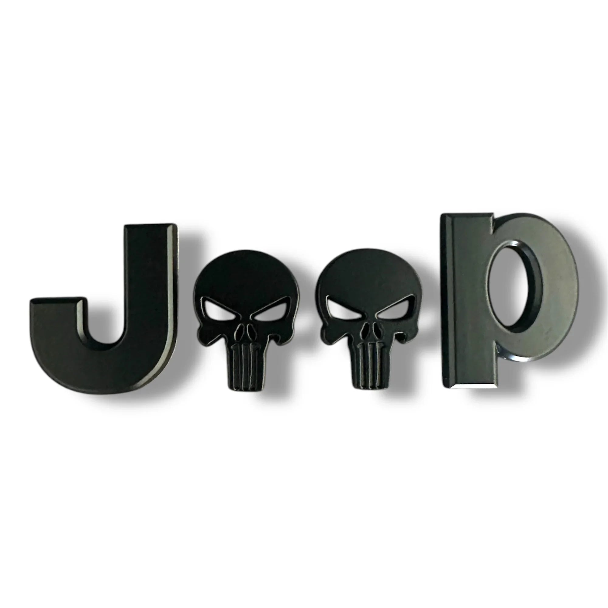 Black Punisher Emblem | for Jeep image 0