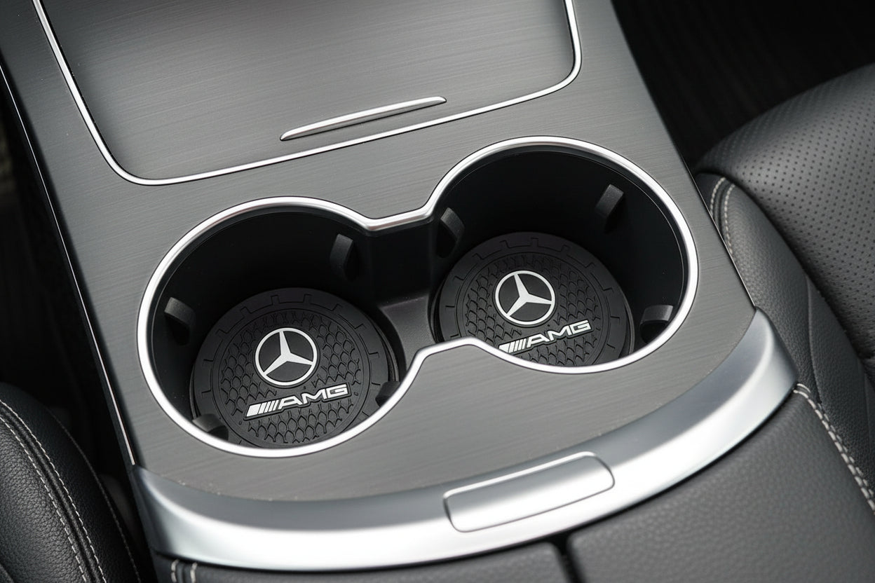 2x Cup Coasters | for Mercedes- Benz AMG image 0