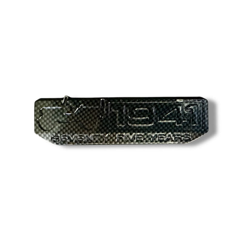 1941 /75 Years Emblem Black Carbon Fiber Look image 0