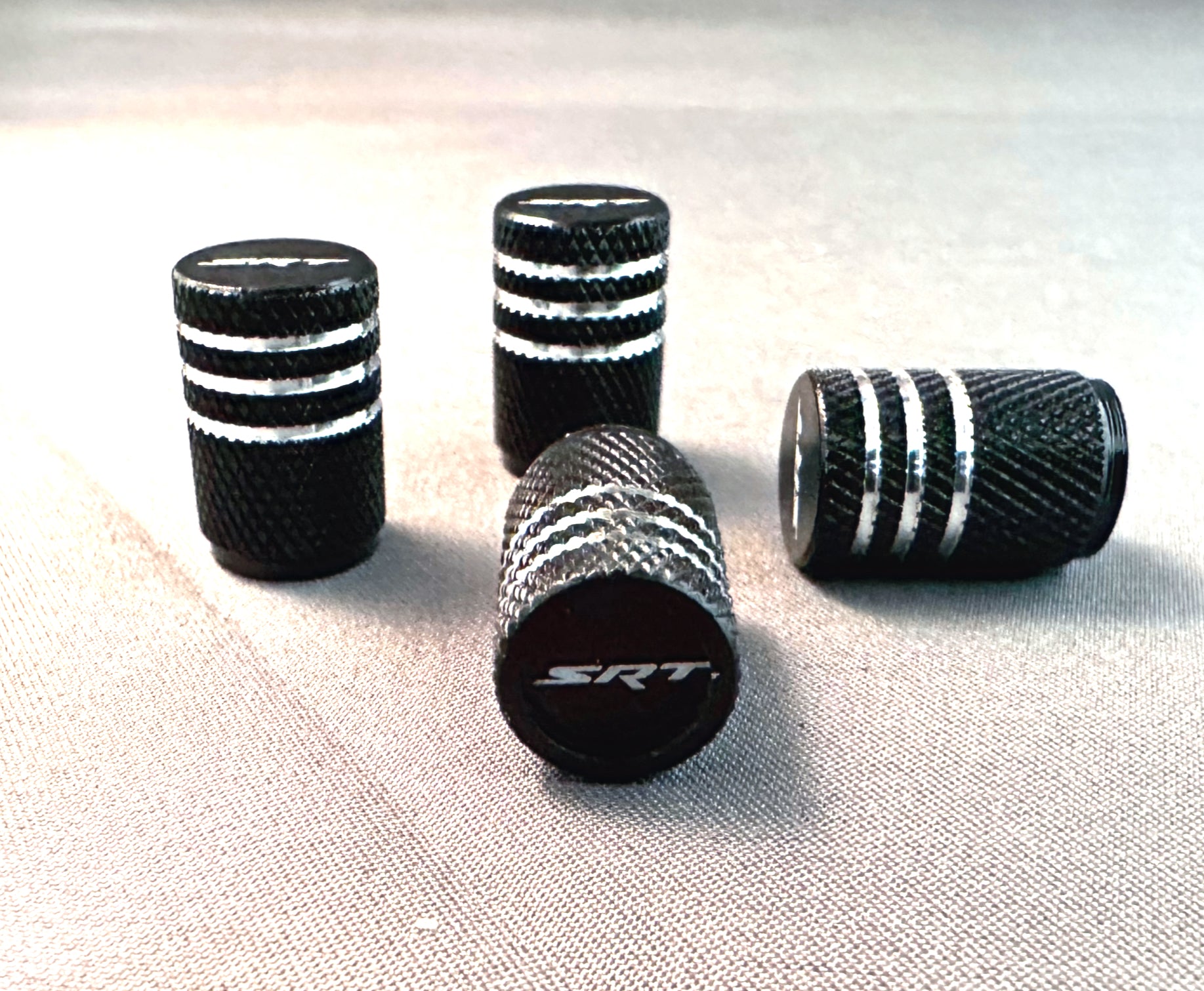 4x Tire Valve Caps | for Dodge SRT image 0
