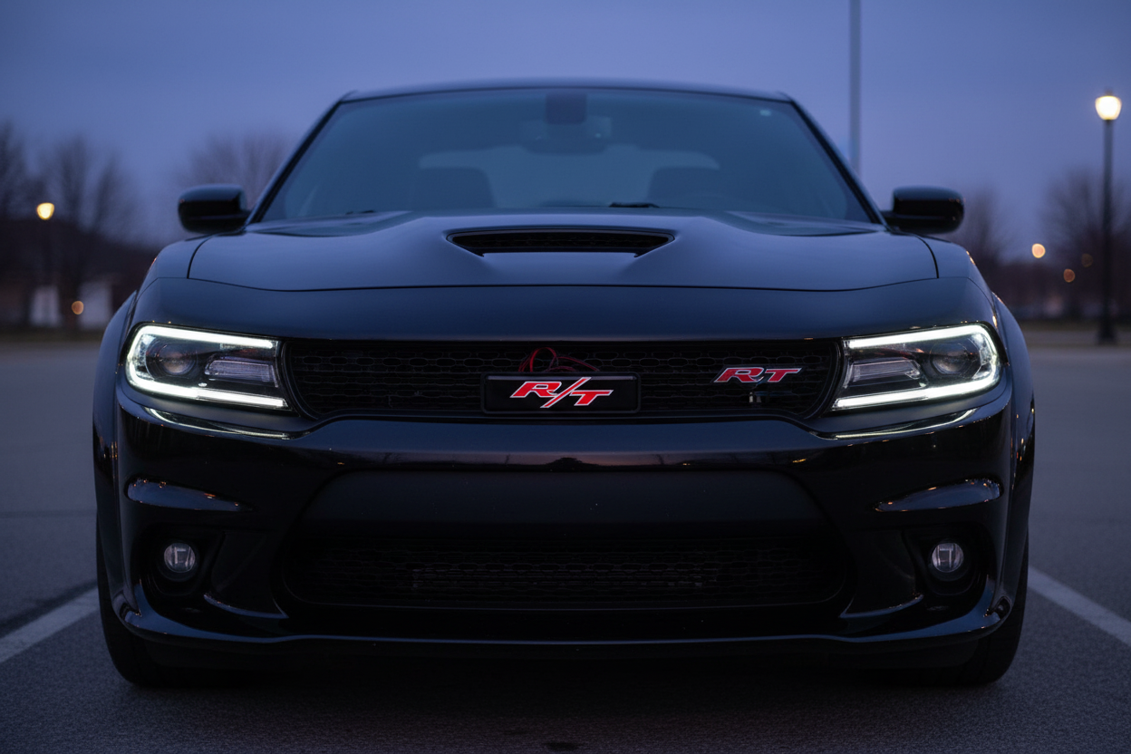 Dodge R/T LED Glowing Grille Emblem