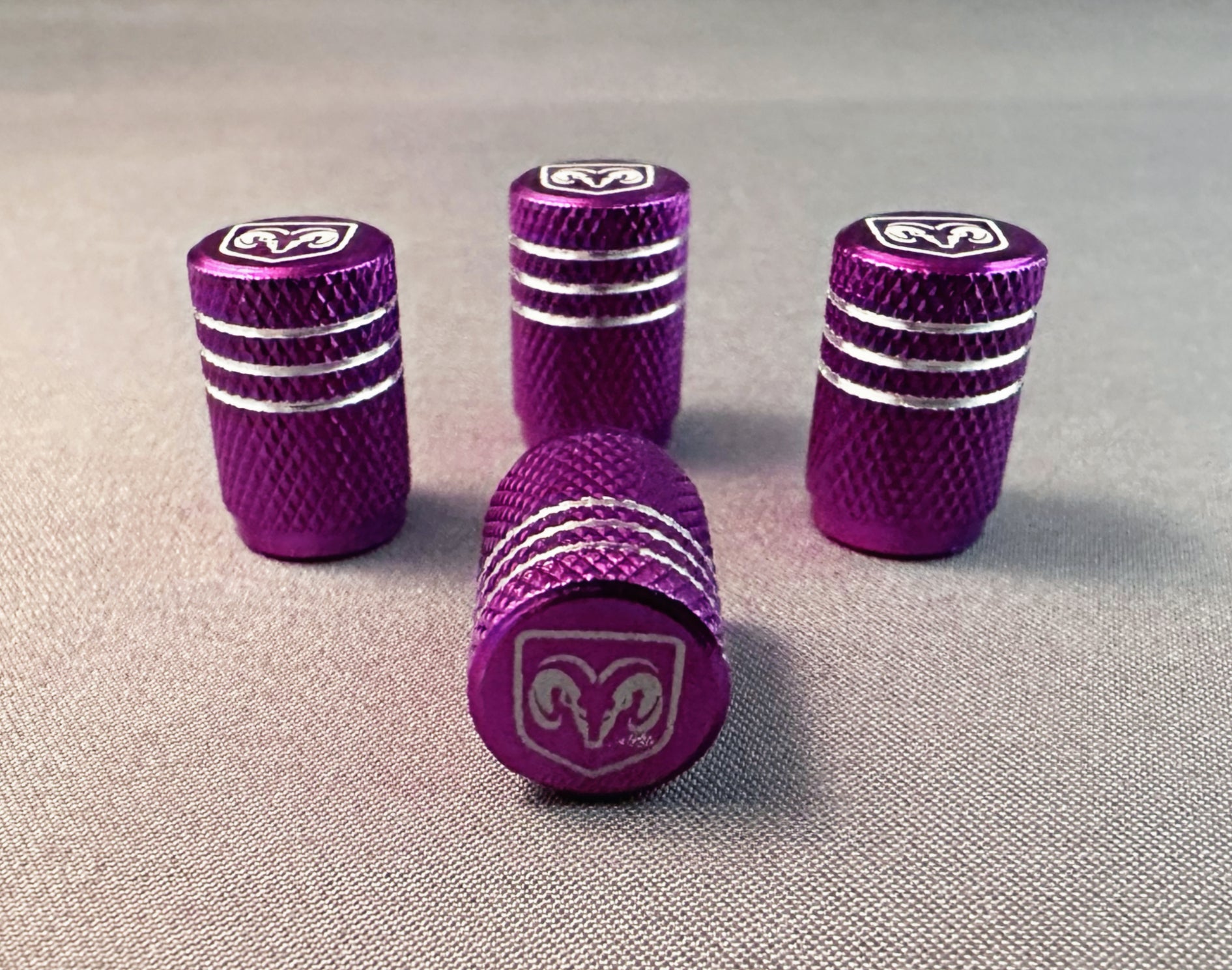 4x Tire Valve Caps | for Dodge RAM image 2