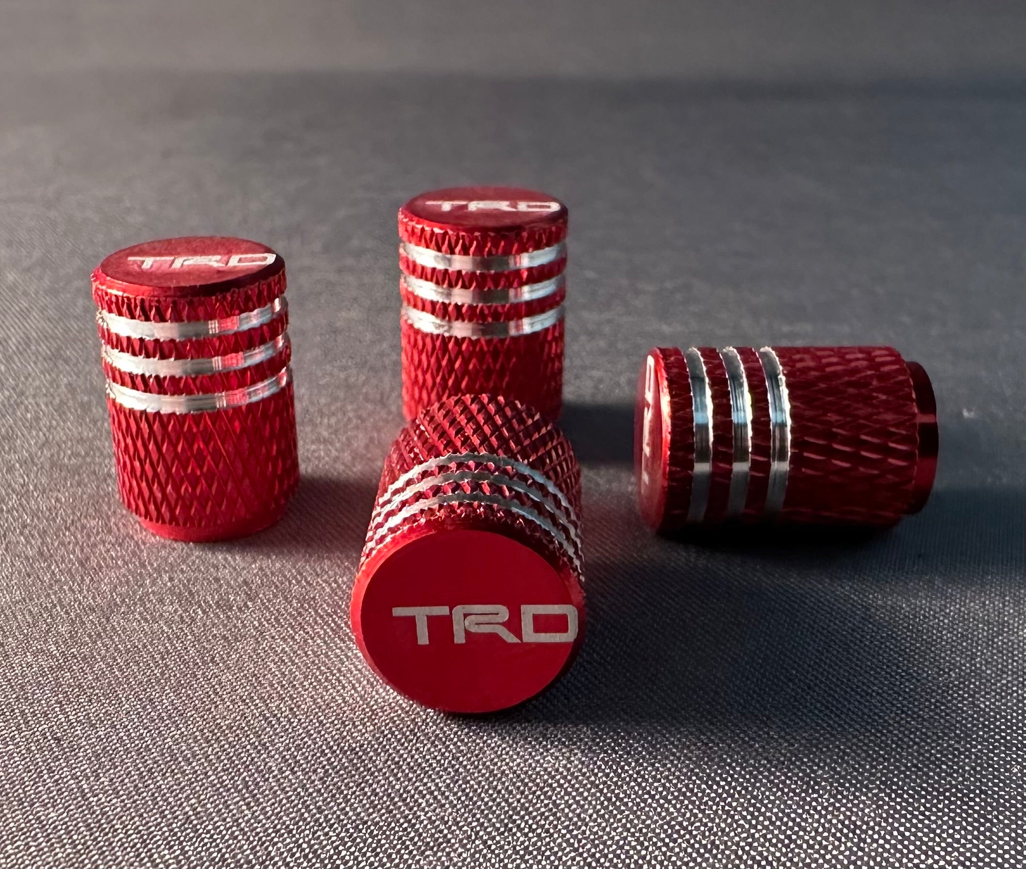 4x Tire Valve Caps | for Toyota image 0