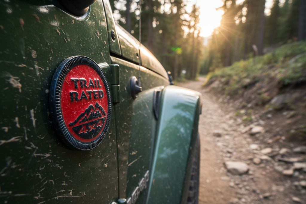 Trail Rated 4x4 Badge for Jeep